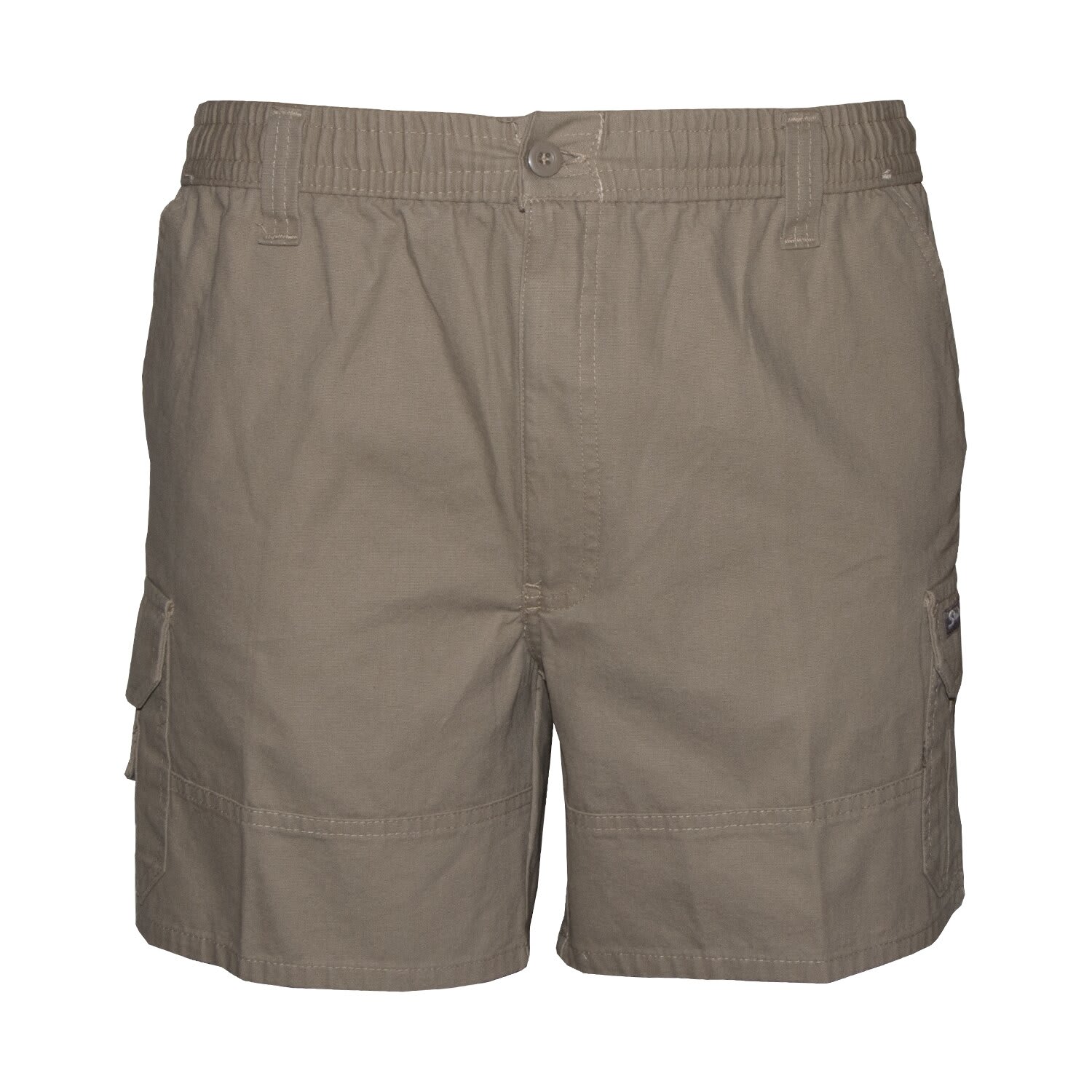 Cargo Canvas 14cm Elasticated Short 