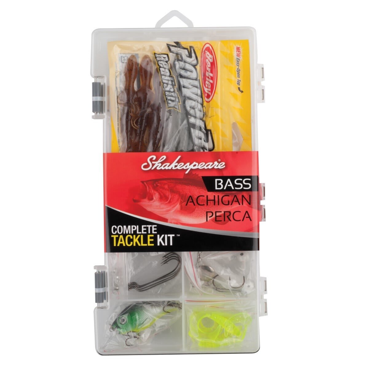 Shakespeare Catch More Fish Tackle Box Kit, Surf/Pier, Tackle Boxes -   Canada