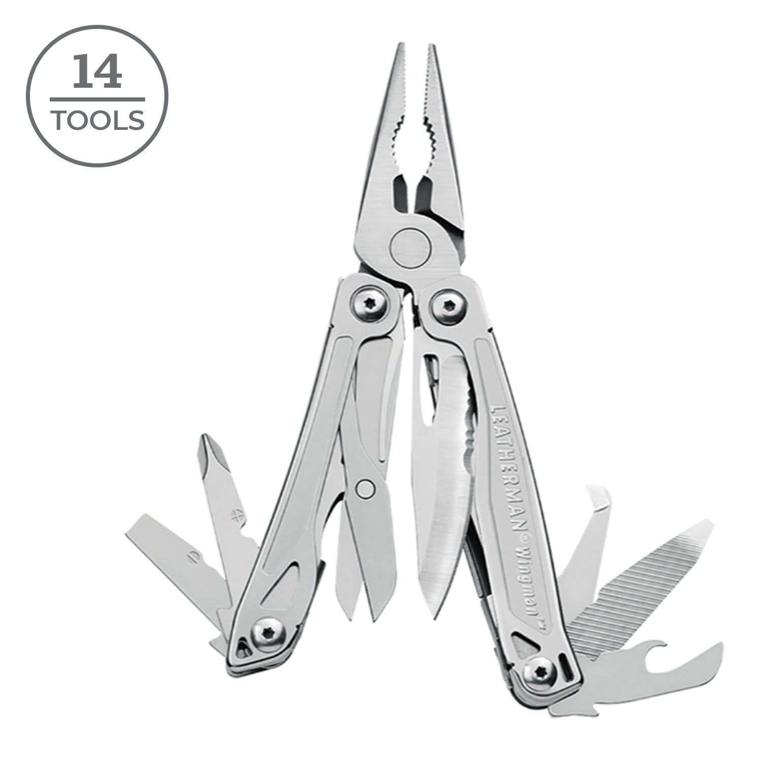 Leatherman Wingman Multi Tool + Pouch 1008932 Outdoor Warehouse