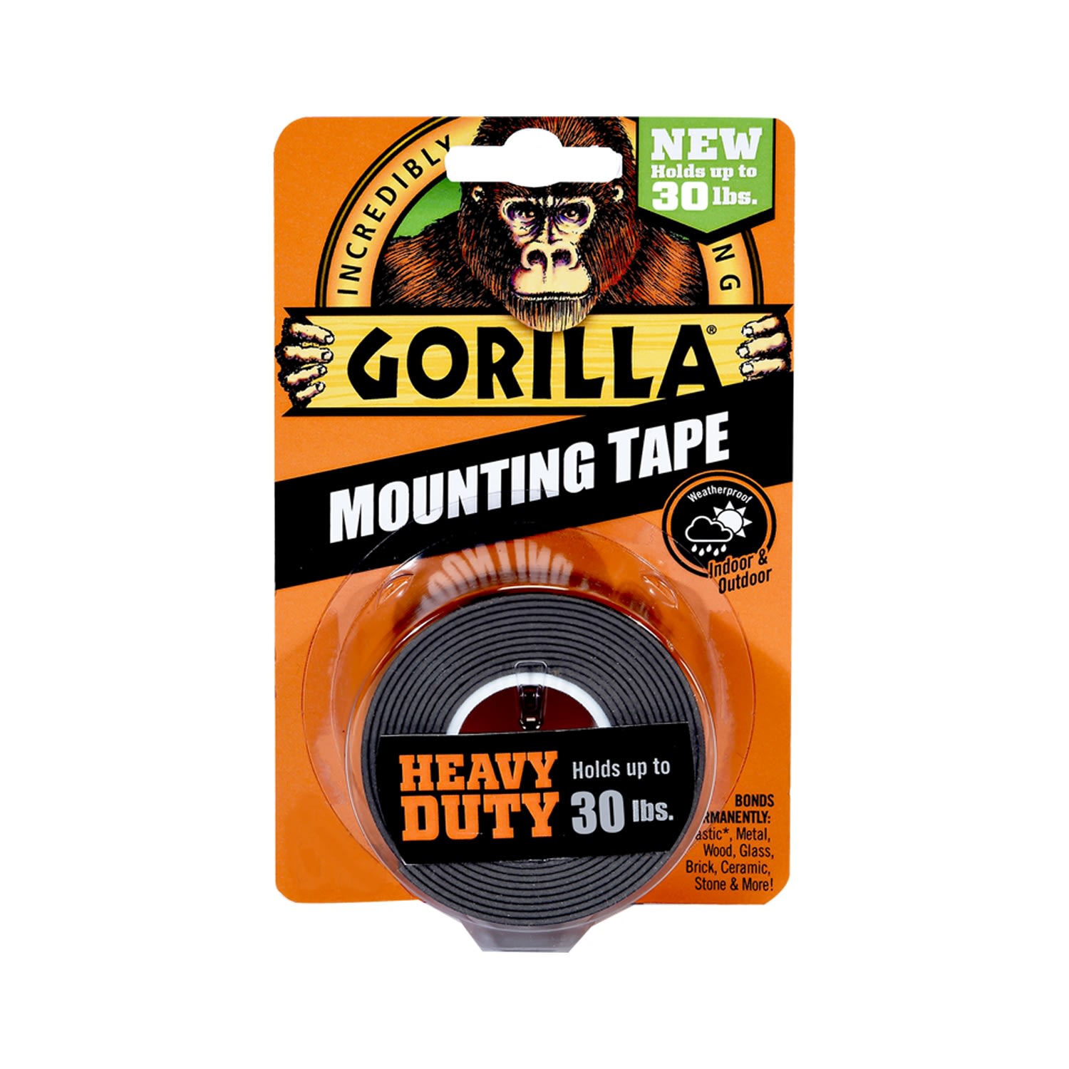 gorilla double sided mounting tape 1mm