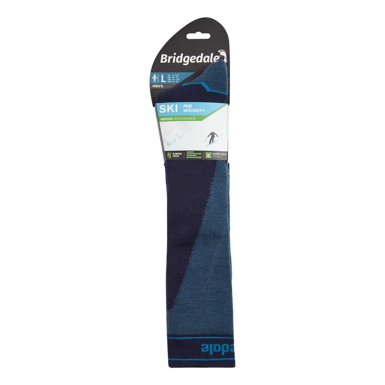 Bridgedale Men's Ski Midweight + Sock Outdoor Warehouse
