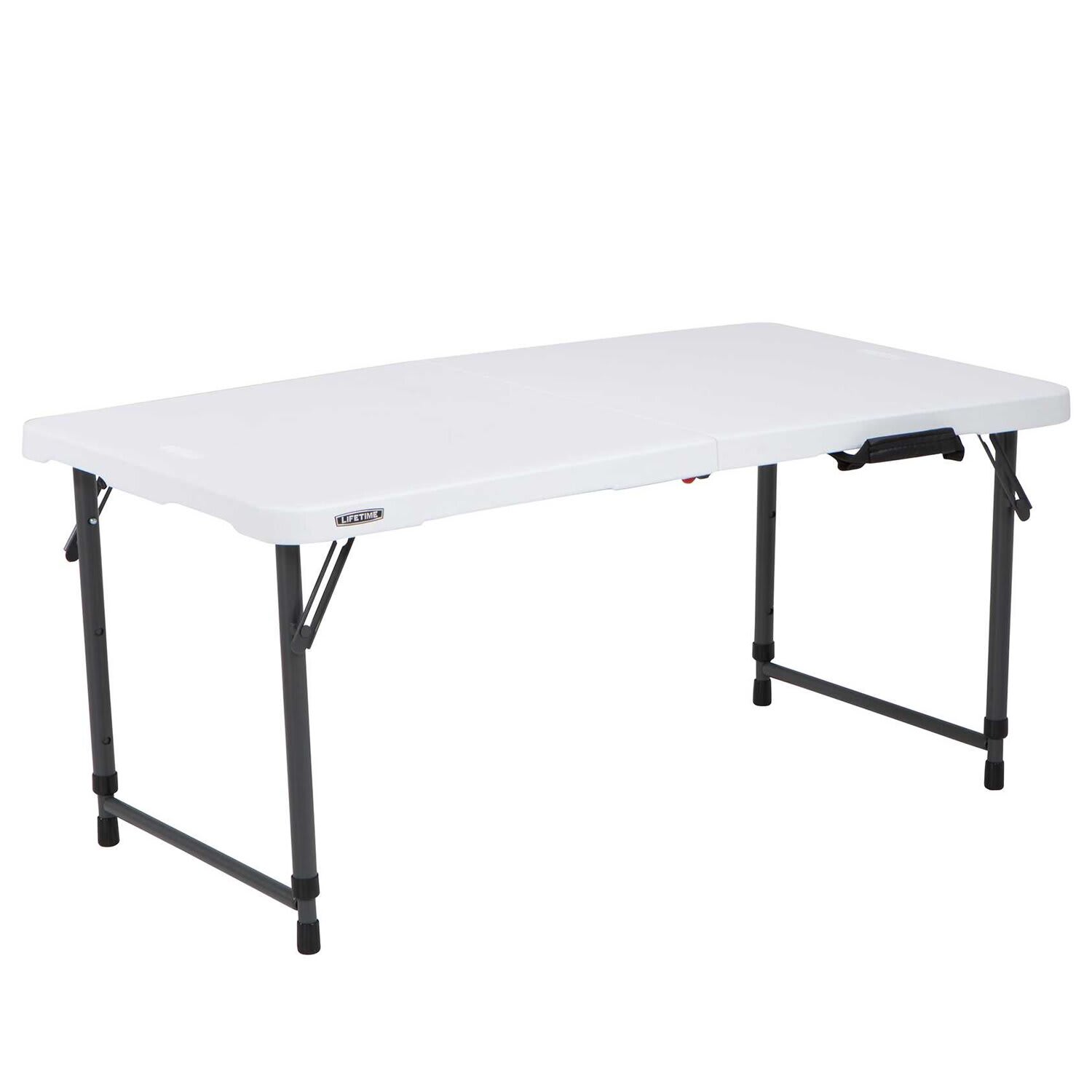 Lifetime 1.06m FoldinHalf Table 1009686 Outdoor Warehouse