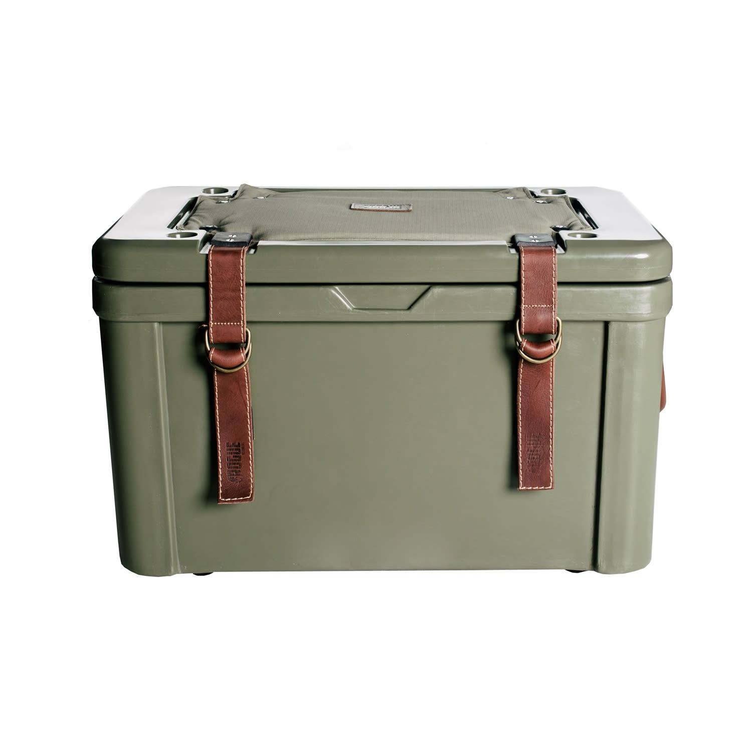 Rogue 45L Ice Cooler With Canvas Seat Cover and Leather Fittings
