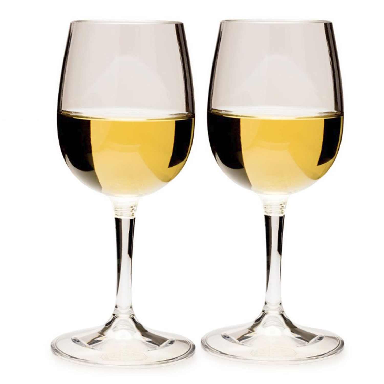 GSI Nesting White Wine Glass Set 1010481 Outdoor Warehouse