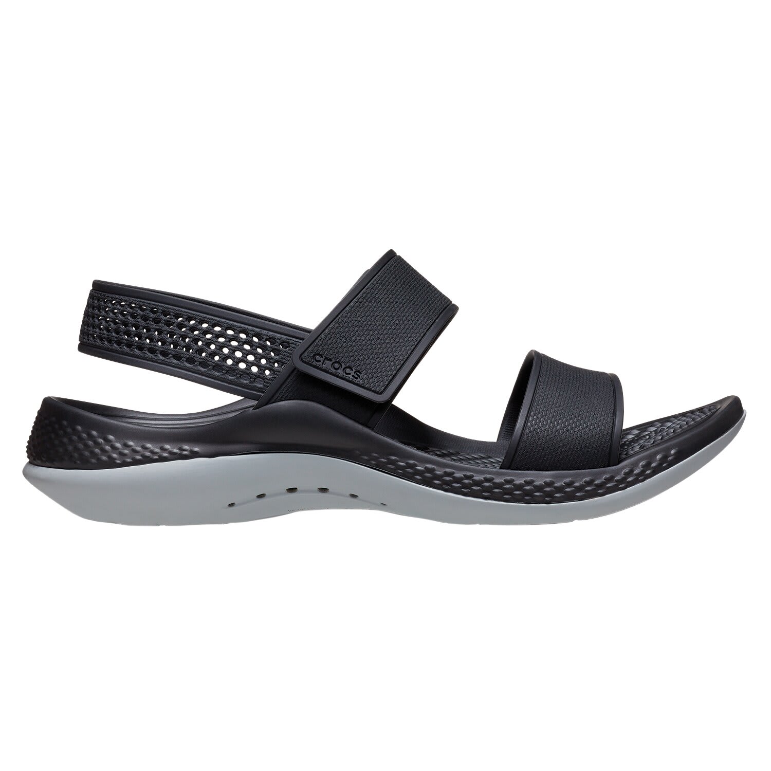 Crocs Literide 360 Women's Sandal(Black/Light Grey) 1013742 Outdoor
