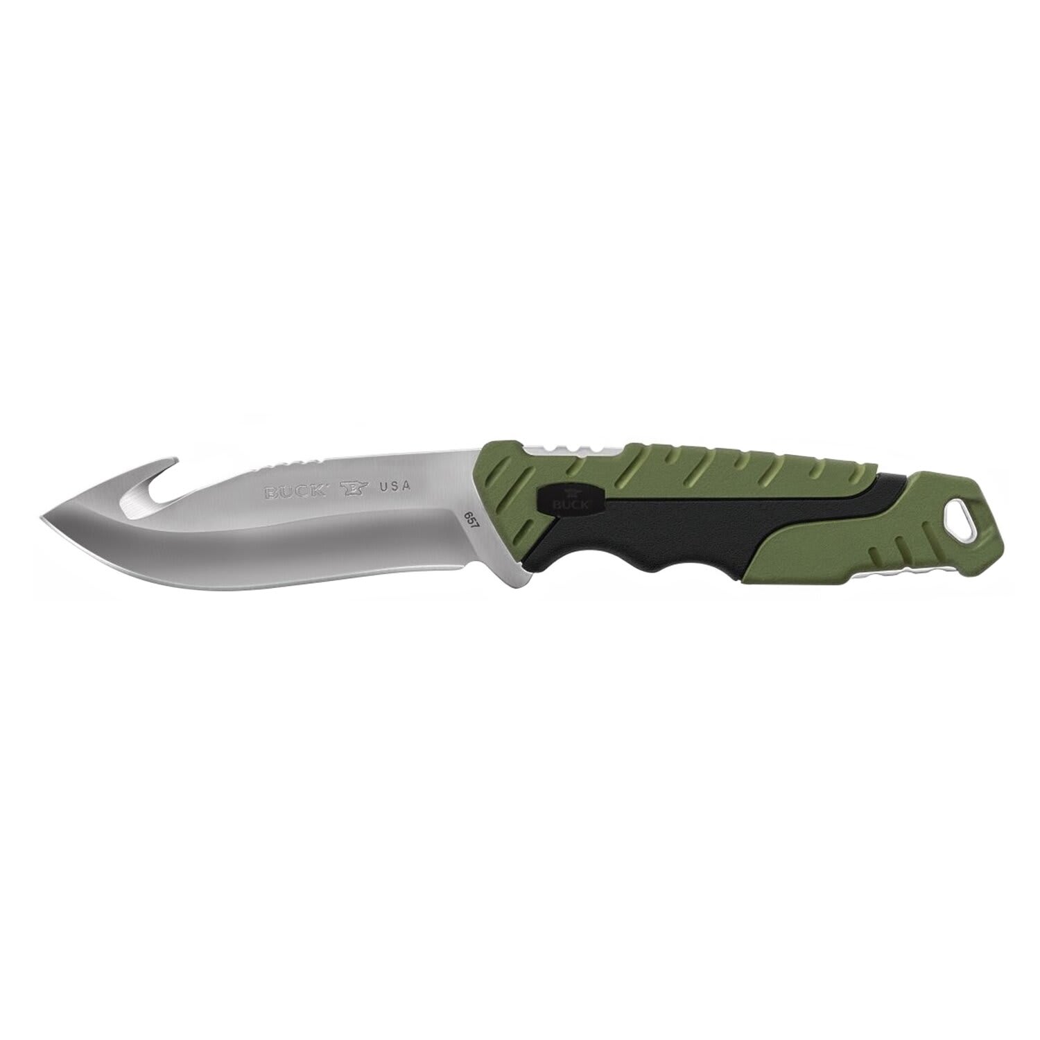 Buck Pursuit Gut Hook Fixed Blade Knife 1014069 Outdoor Warehouse
