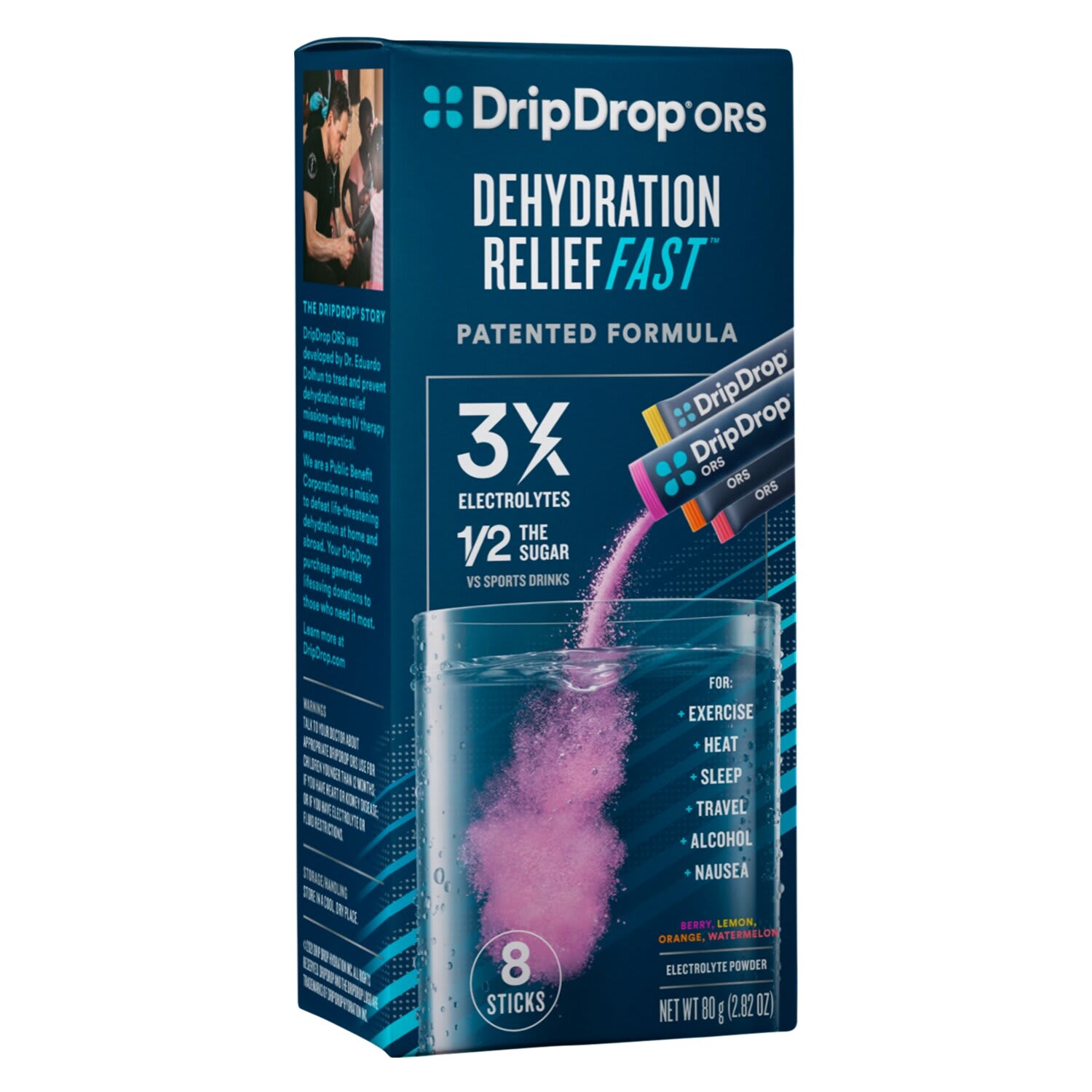 DripDrop Oral Rehydration Solution 1015117 Outdoor Warehouse