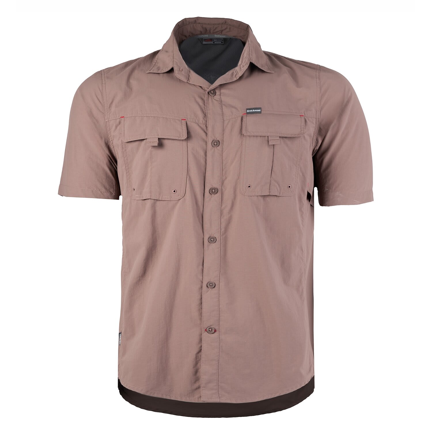 First Ascent Men's Husk Short sleeve Shirt 1016017 Outdoor