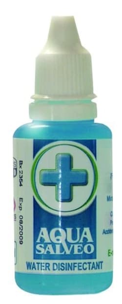 Aqua Salveo Water Disinfectant 30ml Retail Pack