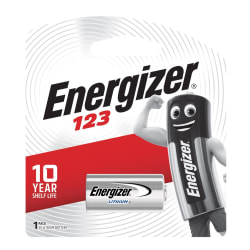 Energizer Photo Lithium 3v 123 Card 1