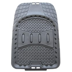 TrailBoss Front Rubber Vehicle Floor Mat - 2 Piece