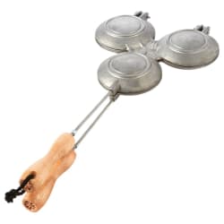 Bush Baby Enamel Jaffle Maker, Compact Outdoor Cookware, Outdoor Cookware, Outdoor