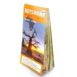 Tracks4africa Botswana Map 4th edition