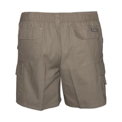 Sterling Men&#039;s Cargo Canvas 14cm Elasticated Short