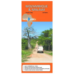 Tracks4Africa Mozambique &amp; Malawi Map 2nd Edition