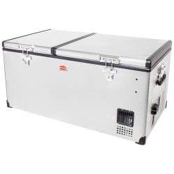 Snomaster 92.5 Litre AC/DC Low-Profile Dual Compartment Fridge/Freezer