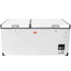Snomaster 92.5 Litre AC/DC Low-Profile Dual Compartment Fridge/Freezer