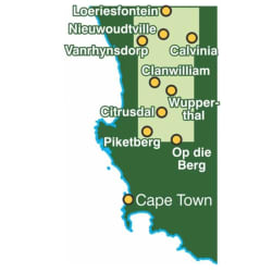 Slingsby Cederberg Touring Map