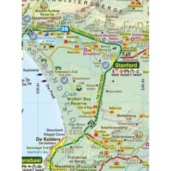 Slingsby Overberg Whale Coast Touring Map