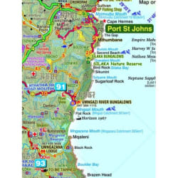 Slingsby West Coast Touring Map