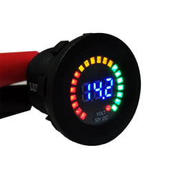 Lumeno Battery Indicator With Volt Meter Socket