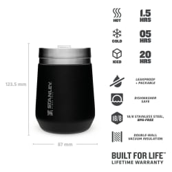 Stanley Everyday Go Tumbler Matt Black 295ml