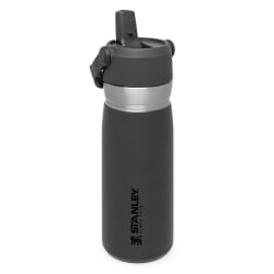 Stanley IceFlow Flip Straw Water Bottle 650ml Charcoal