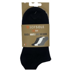 Sof Sole No Show Sock 3 pack (2.5 -5)