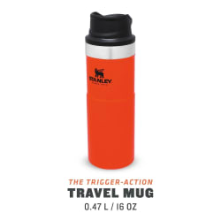 Stanley Classic Trigger Action Mug 470ml Blaze Orange