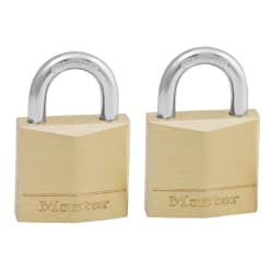 MasterLock 30mm 2 Pack Keyed Alike Padlocks