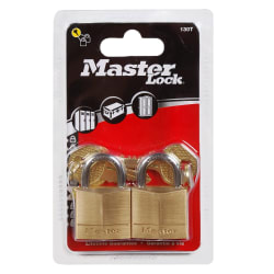 MasterLock 30mm 2 Pack Keyed Alike Padlocks