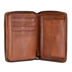 Brando Garbo Small Zip Around Wallet