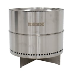 Fireside Stainless Steel Fire Pit