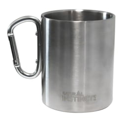 Natural Instincts 400ML Stainless Steel Carabiner Mug
