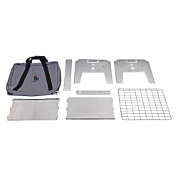 Technipunch Stainless Steel  Small Flat Pack 400 Braai