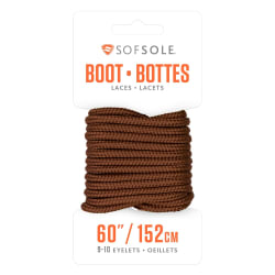 SofSole Boot Lace Brown 152cm
