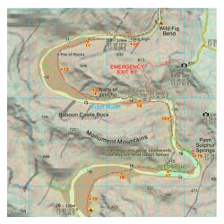 Slingsby Fish River Canyon Hiking Map 2nd edition
