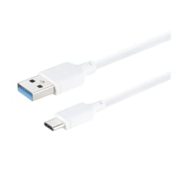 Momax Zero USB-A to USB-C Cable 1m White