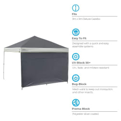Natural Instincts Extra Large Deluxe Gazebo End Wall