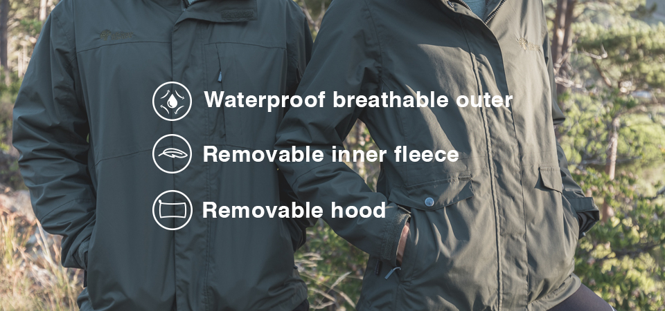 The benefits of wearing a 3-in-1 jack for outdoor activities