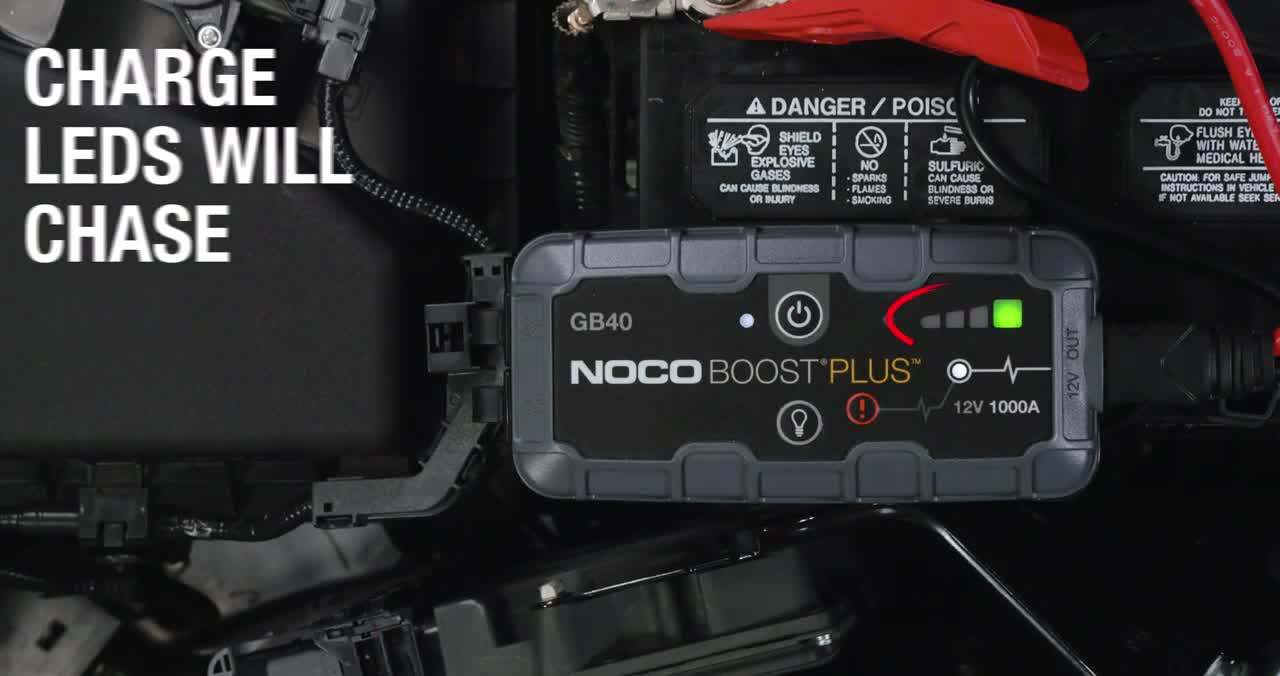 Noco Boost Plus GB40 Jump Starter - video thumbnail