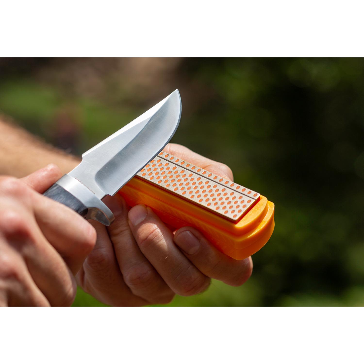 How To Use Smiths Knife Sharpener Kit / Smith's 8 Diamond TriHone