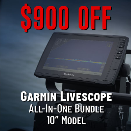 $900 Off Gamin Livescope All-In-One Bundle 10