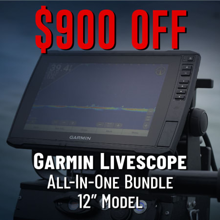 $900 Off Gamin Livescope All-In-One Bundle 12