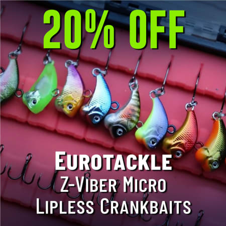 20% Off  Eurotackle Z-Viber Micro Lipless Crankbaits