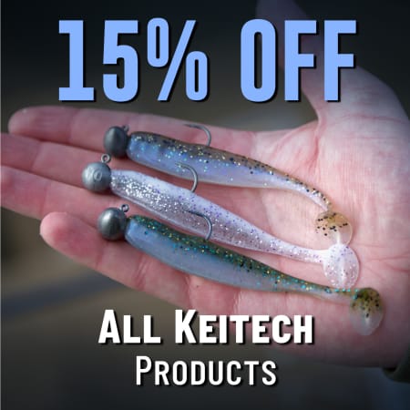 15% Off All Keitech Products