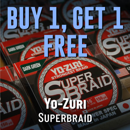 Buy 1, Get 1 Free Yo-Zuri Superbraid