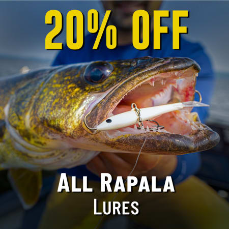 20% Off All Rapala Lures