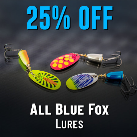 25% Off All Blue Fox Lures