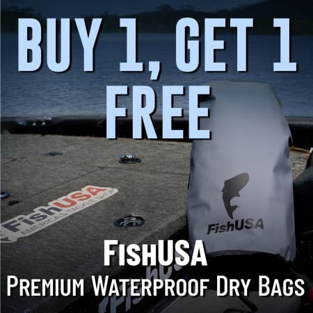 Buy 1, Get 1 Free FishUSA Premium Waterproof Dry Bags